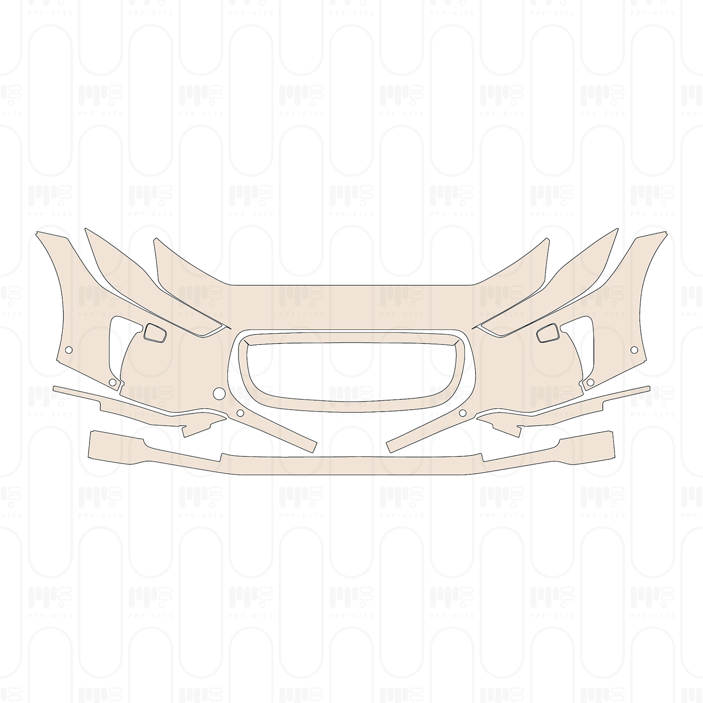 Pre-Cut PPF Jaguar I-Pace 2021