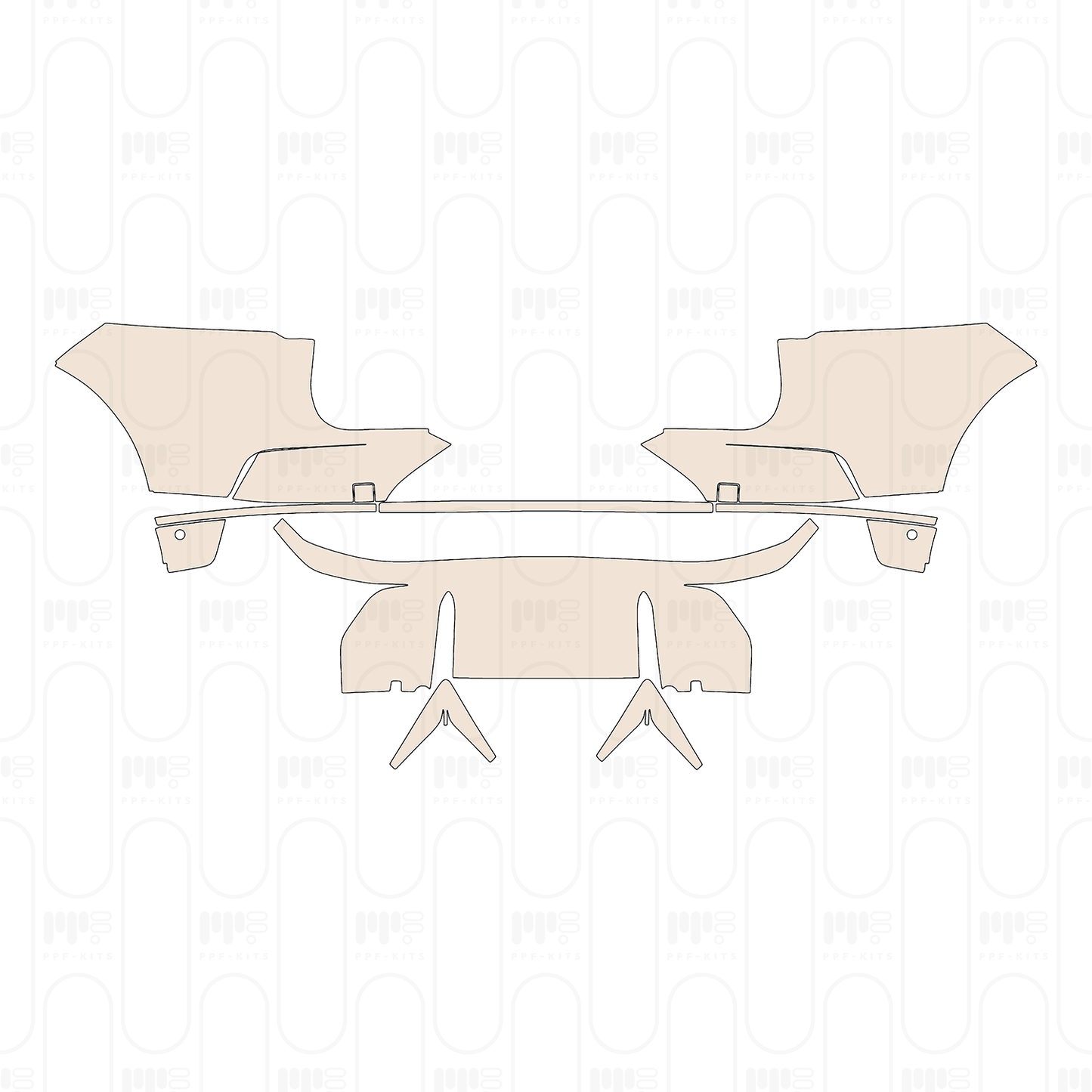 Pre-Cut PPF Jaguar I-Pace 2021