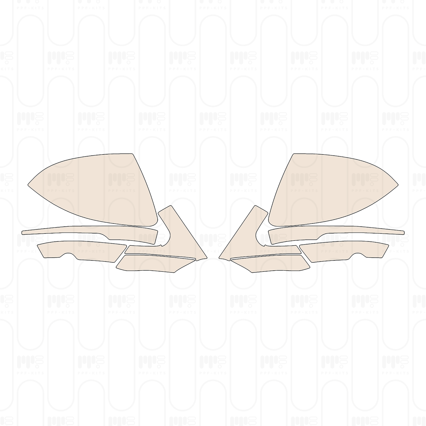 Pre-Cut PPF Jaguar I-Pace 2021