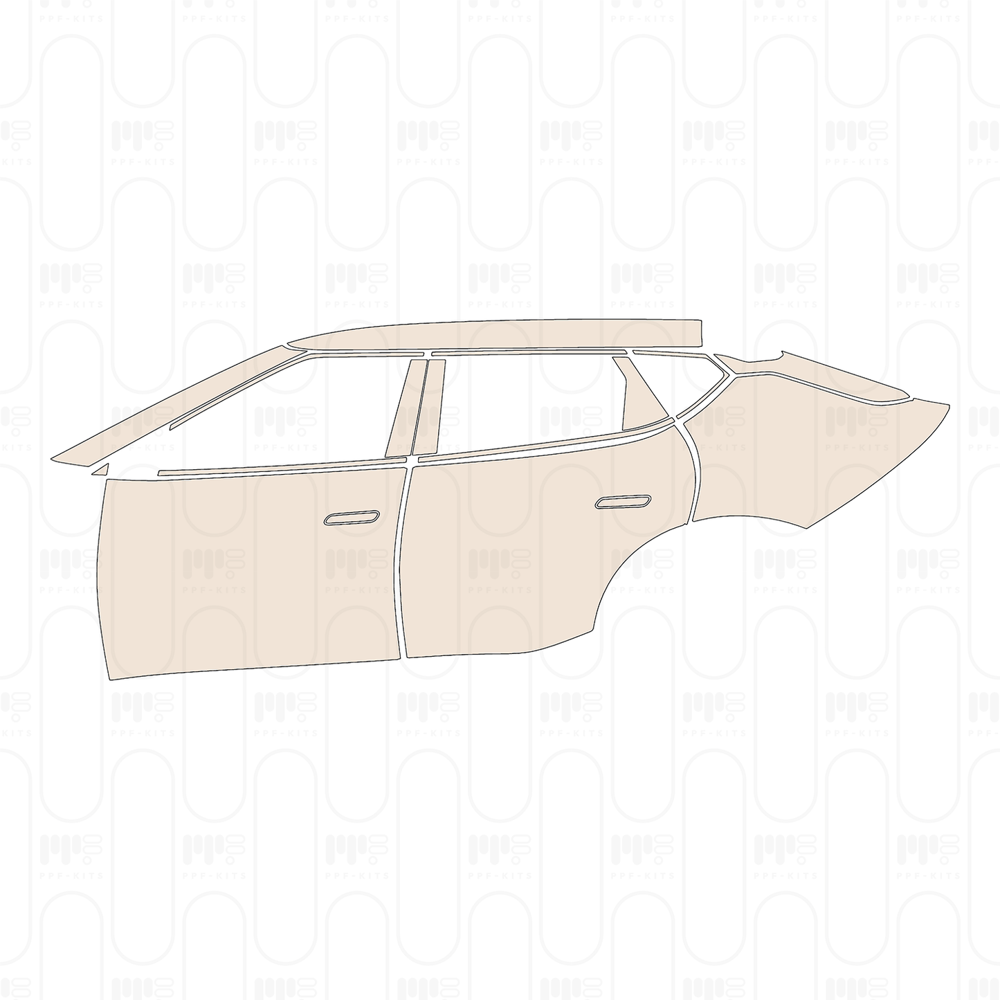 PPF precortado KIA EV6 (US) Wind 2022