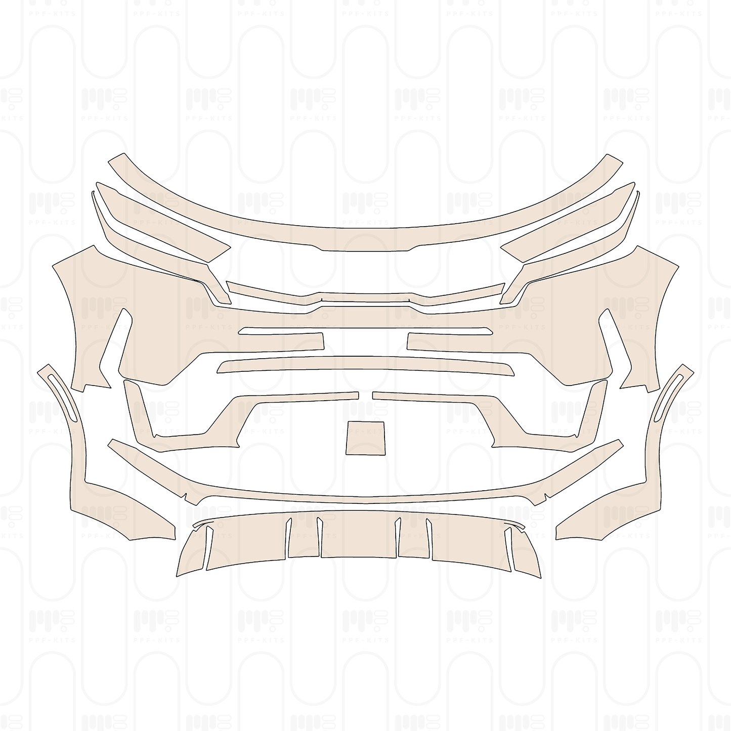 Pre-Cut PPF KIA Sorento SX 2022