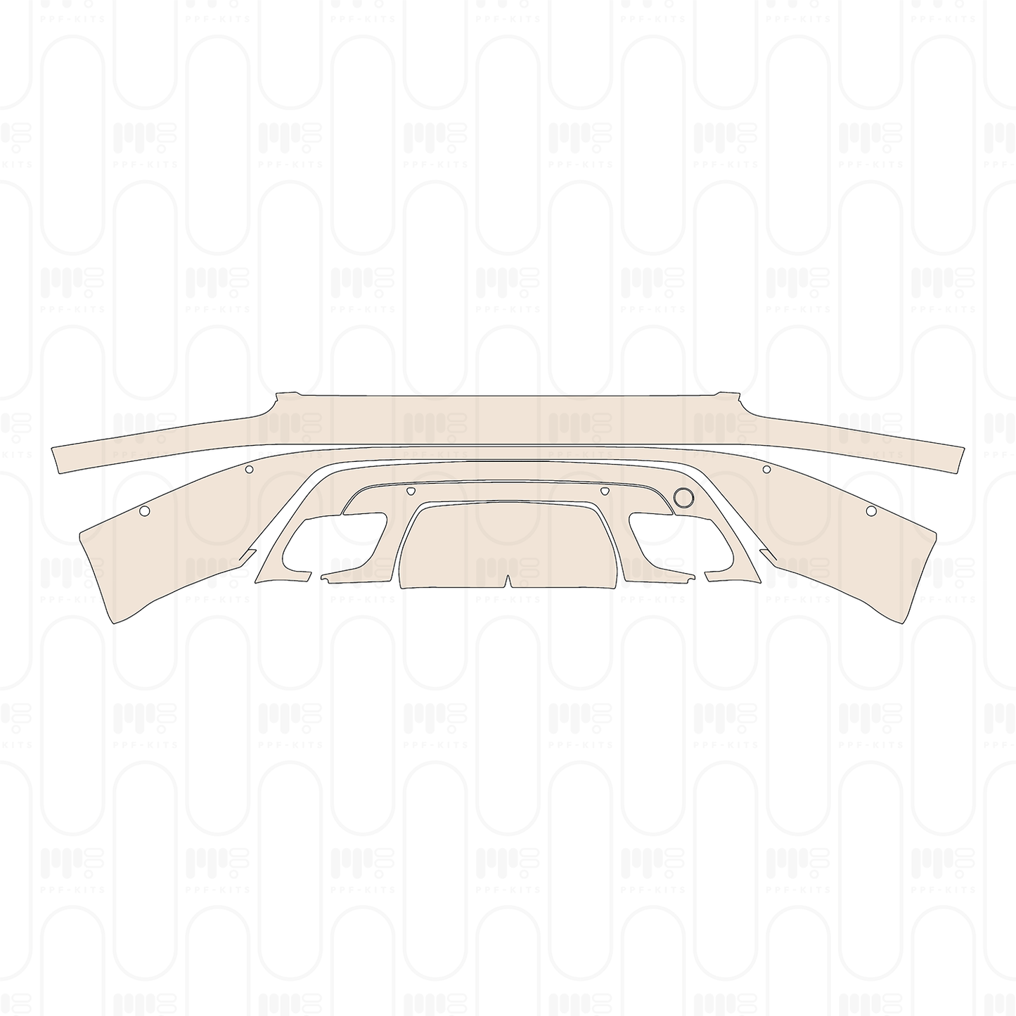 Pre-Cut PPF Land Rover Range Rover Velar R-Dynamic S 2022