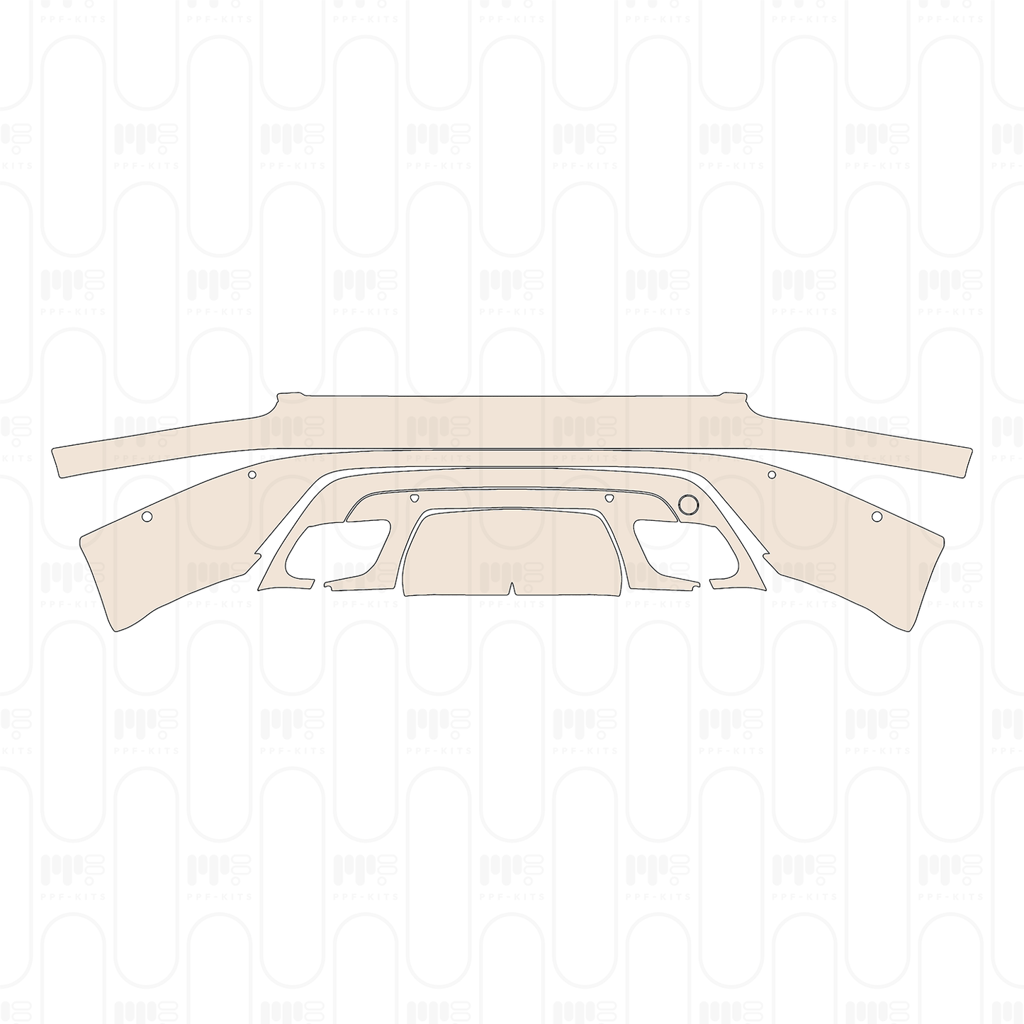 Pre-Cut PPF Land Rover Range Rover Velar R-Dynamic S 2022