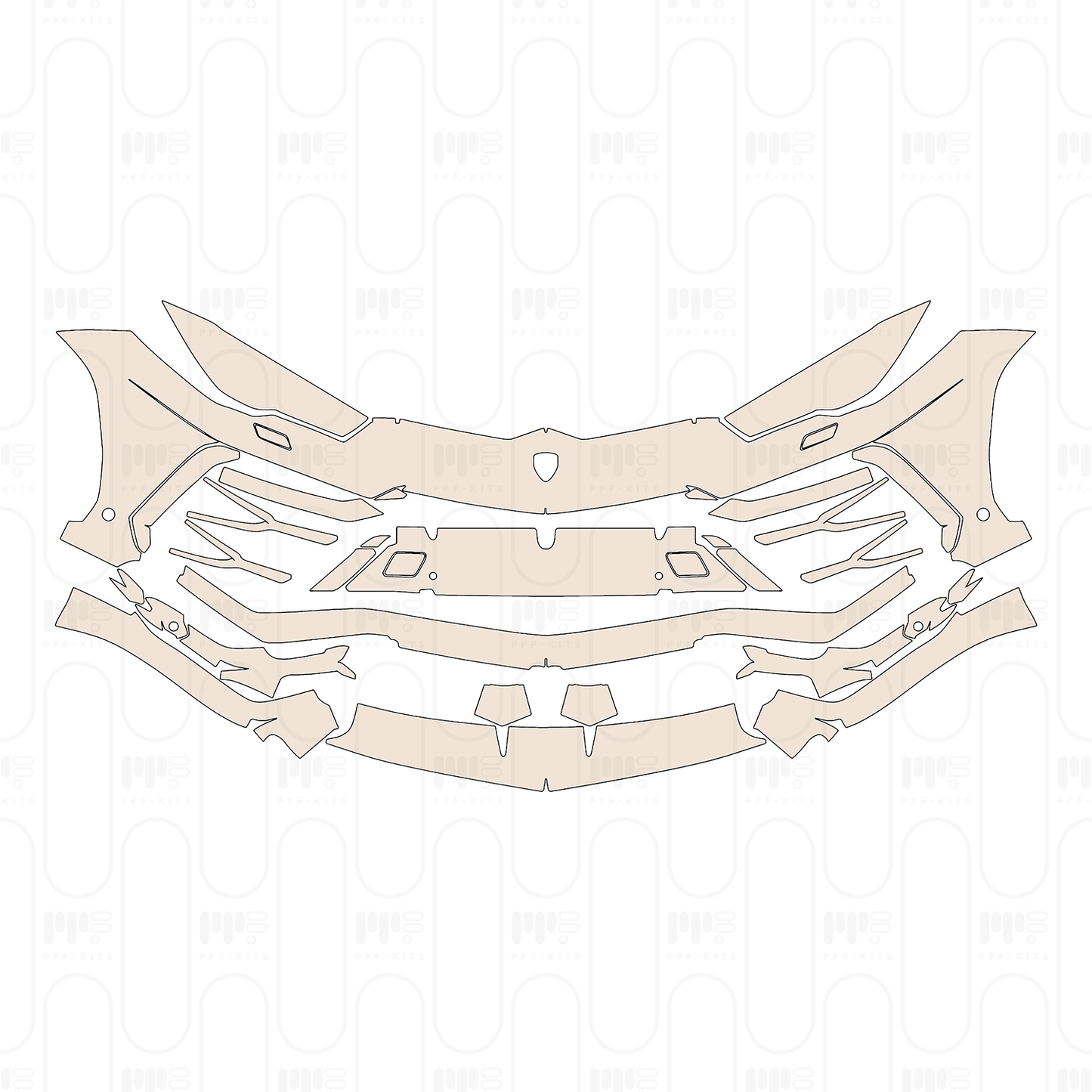 Pre-Cut PPF Lamborghini Urus Base 2020