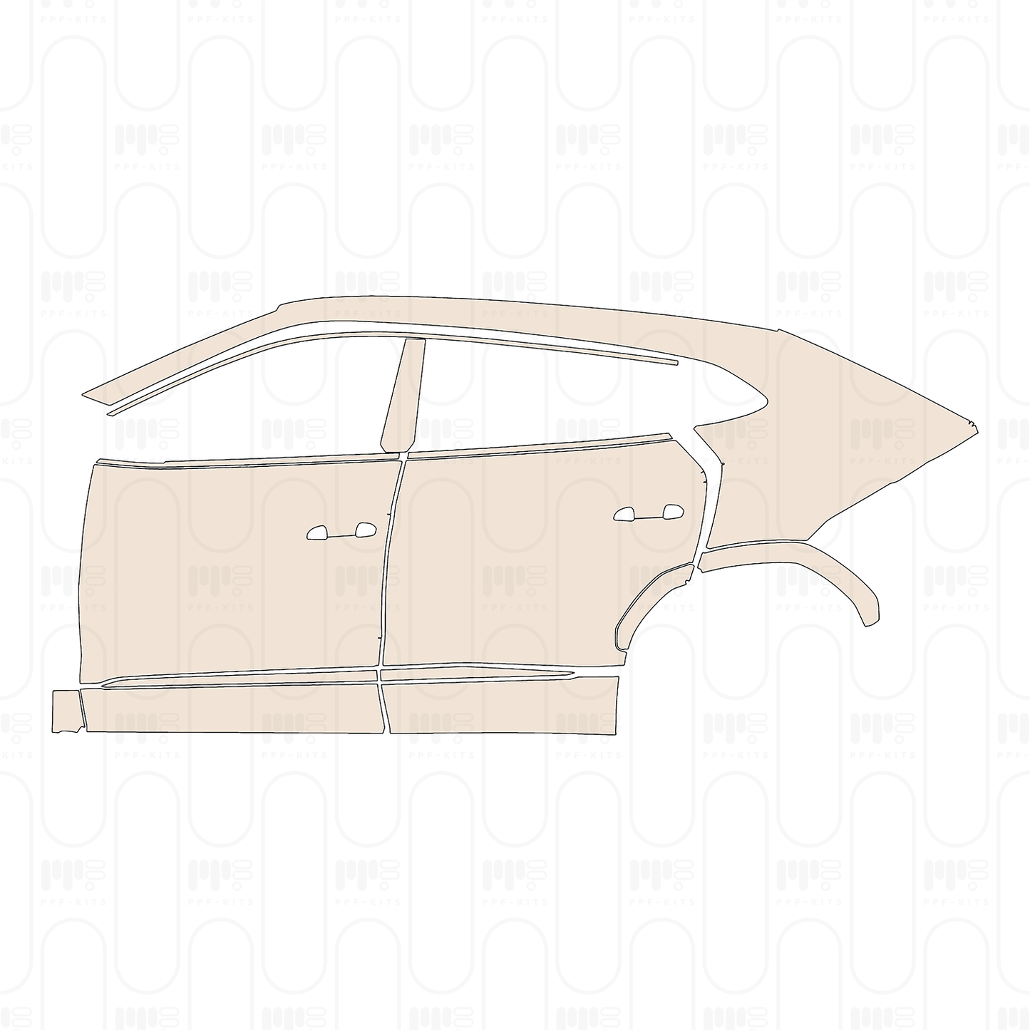Pre-Cut PPF Lamborghini Urus Base 2020