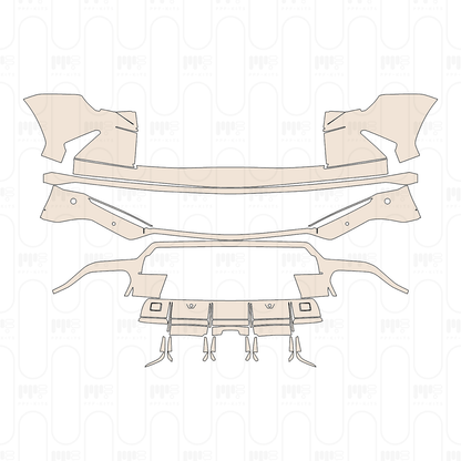 Pre-Cut PPF Lamborghini Urus Base 2020