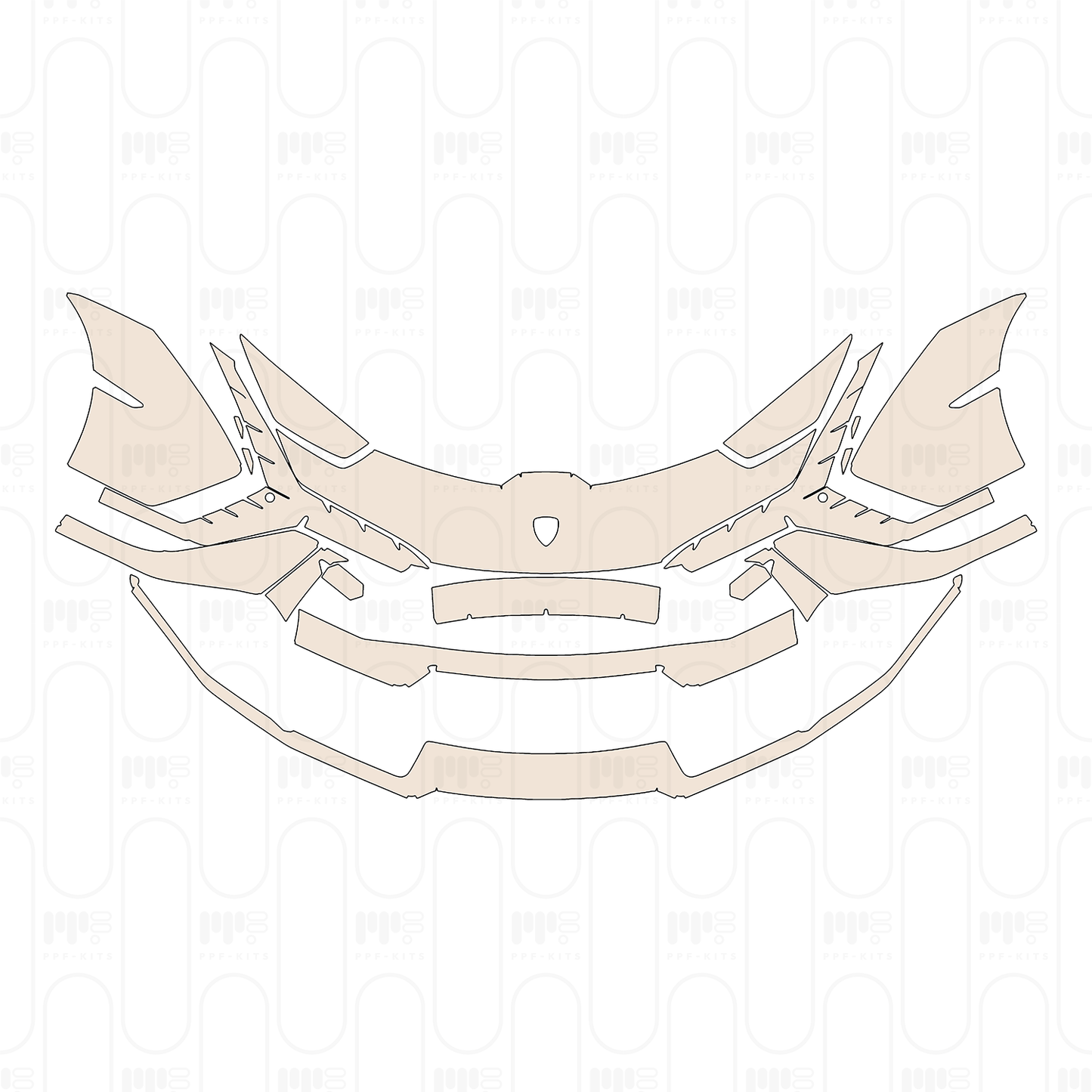 PPF precortado Lamborghini Huracan Tecnica 2023