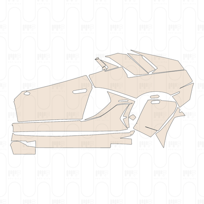 Pre-Cut PPF Lamborghini Aventador SVJ Roadster 2019