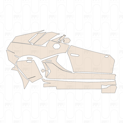 Pre-Cut PPF Lamborghini Aventador SVJ Roadster 2019