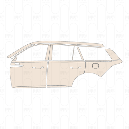 Pre-Cut PPF Lincoln Aviator 2022