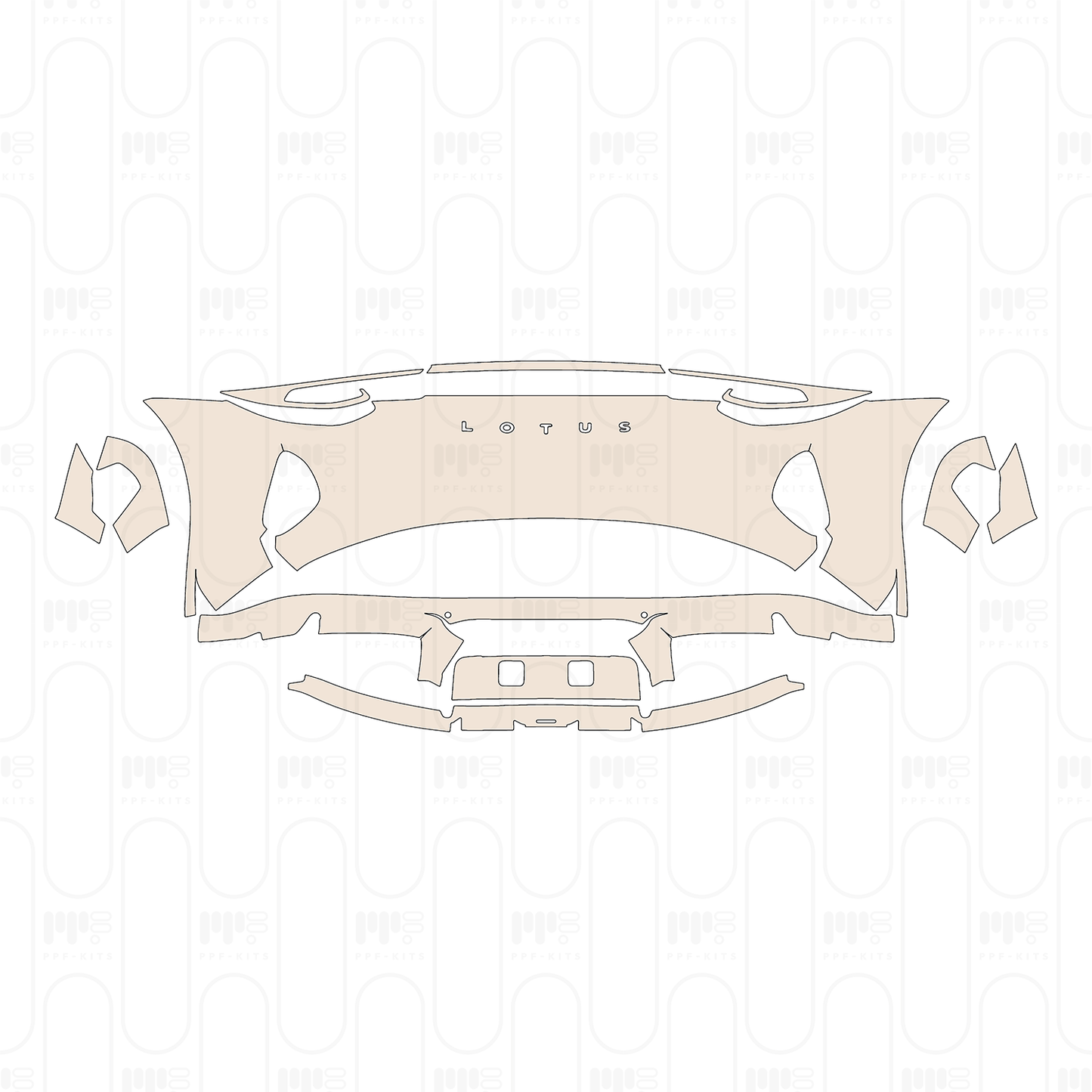 Pre-Cut PPF Lotus Emira 2022