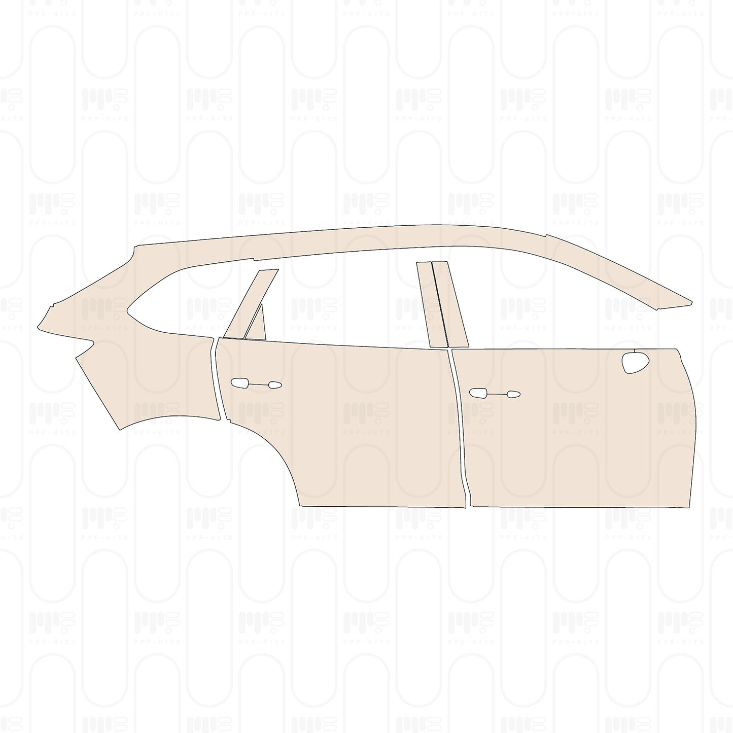 Pre-Cut PPF Mazda CX-9 2022