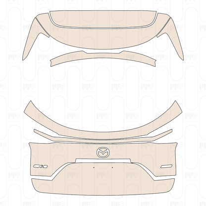 Pre-Cut PPF Mazda CX-9 2022