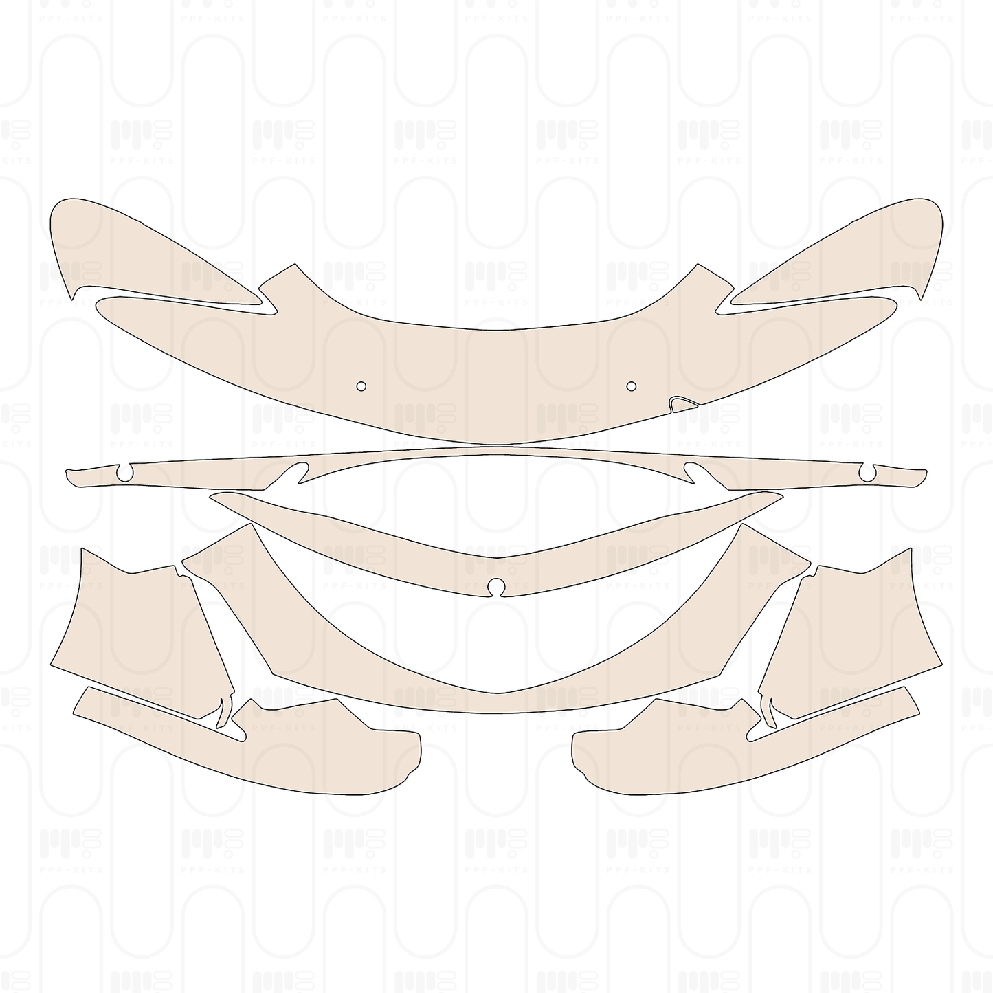 PPF precortado McLaren 570 570GT 2018