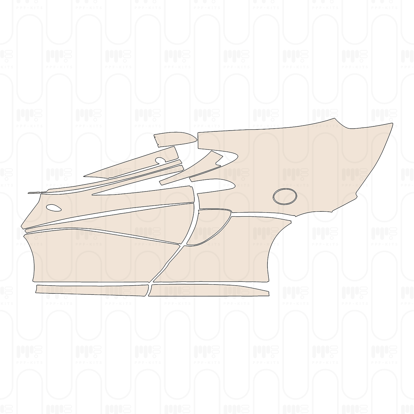 PPF precortado McLaren 570 570GT 2018