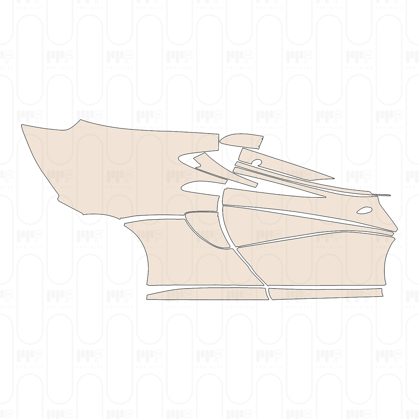 PPF precortado McLaren 570 570GT 2018