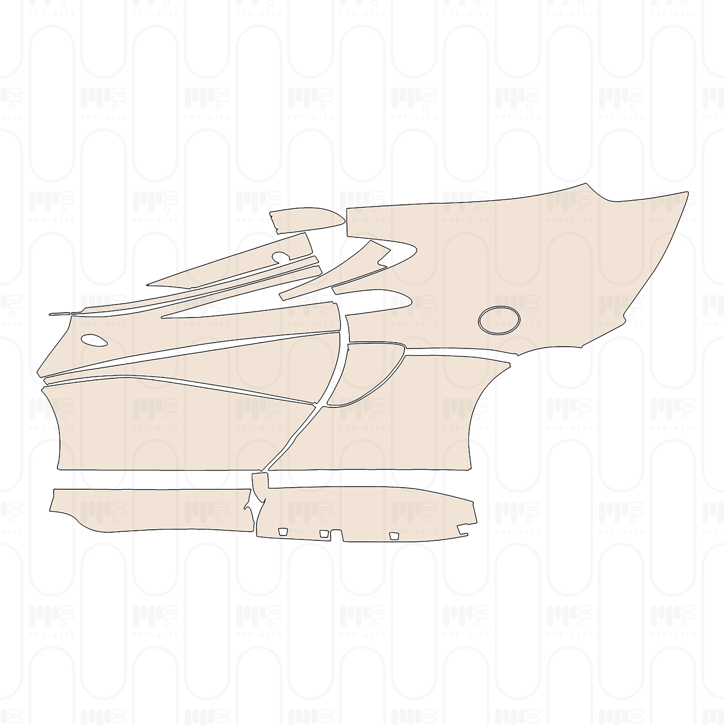 PPF precortado McLaren 570 570GT 2018