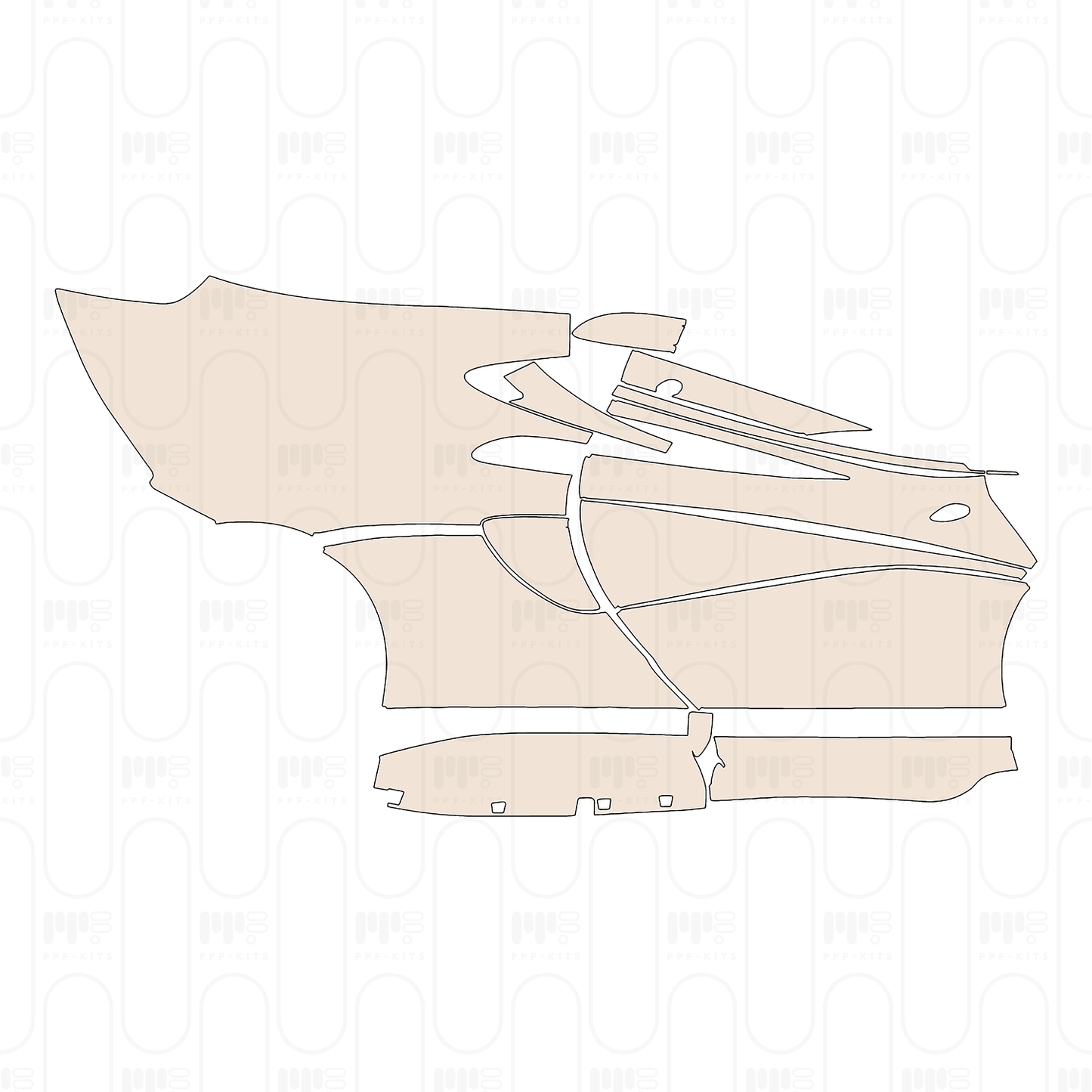 PPF precortado McLaren 570 570GT 2018