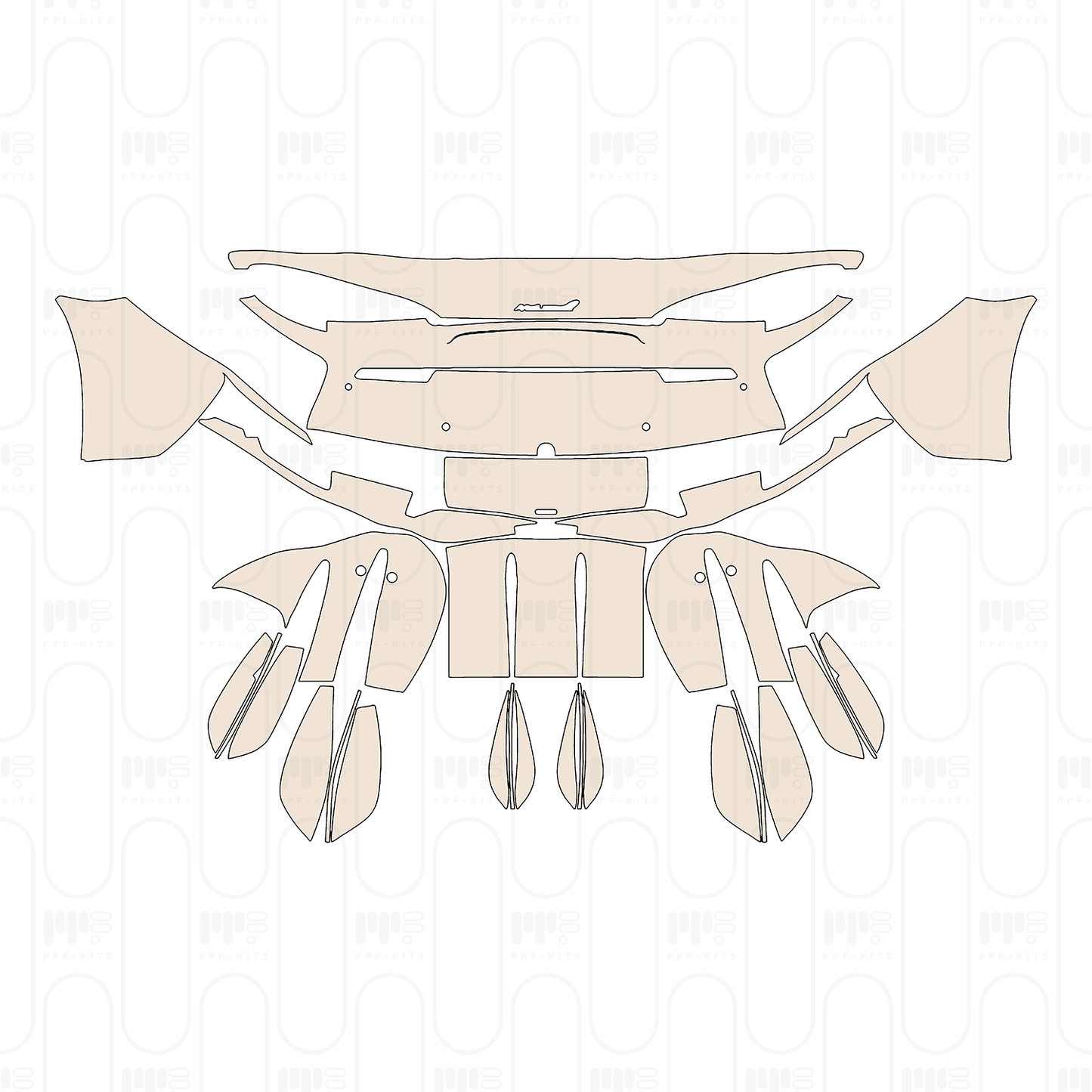 PPF precortado McLaren 570 570GT 2018