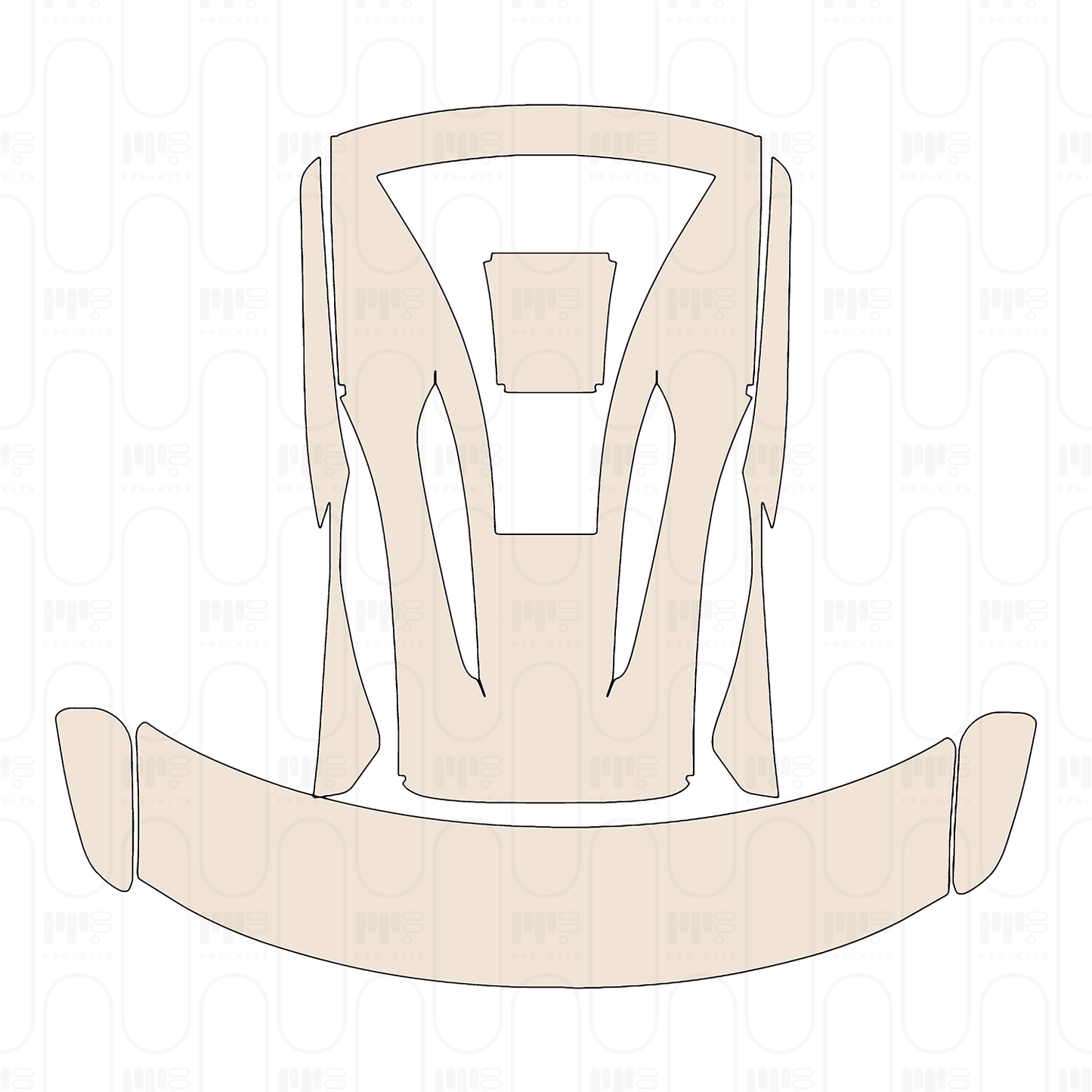 Pre-Cut PPF McLaren 620R 2023
