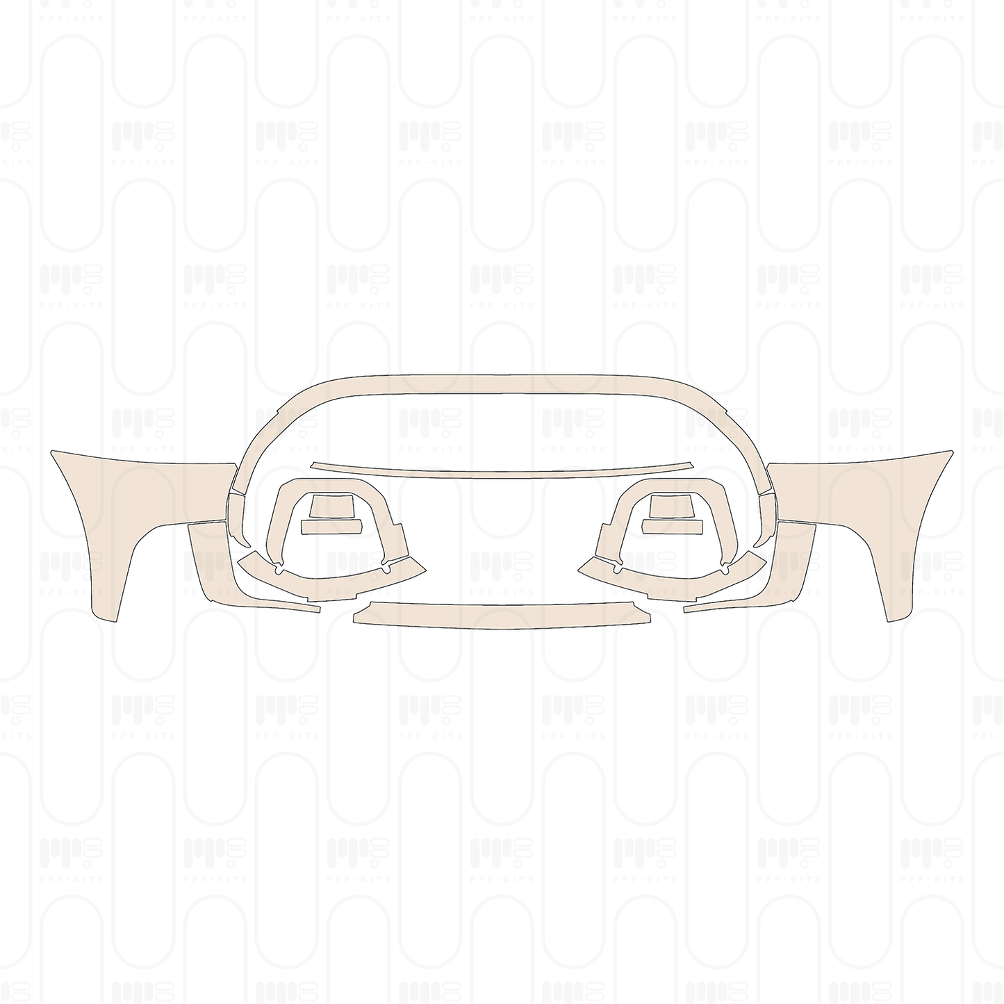 Pre-Cut PPF MINI Hardtop 4 Door Cooper Sport 2022