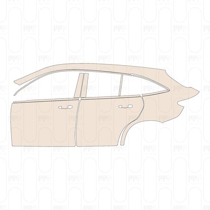 Pre-Cut PPF Mercedes-Benz EQC Base 2022