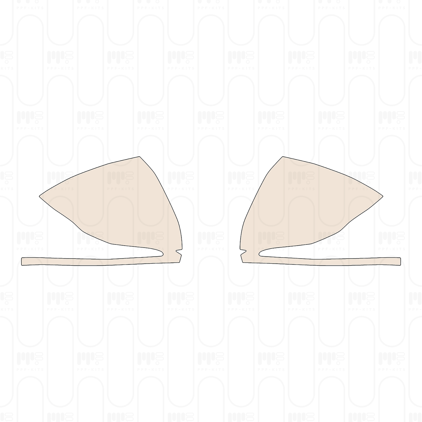 Pre-Cut PPF Mercedes-Benz EQC Base 2022