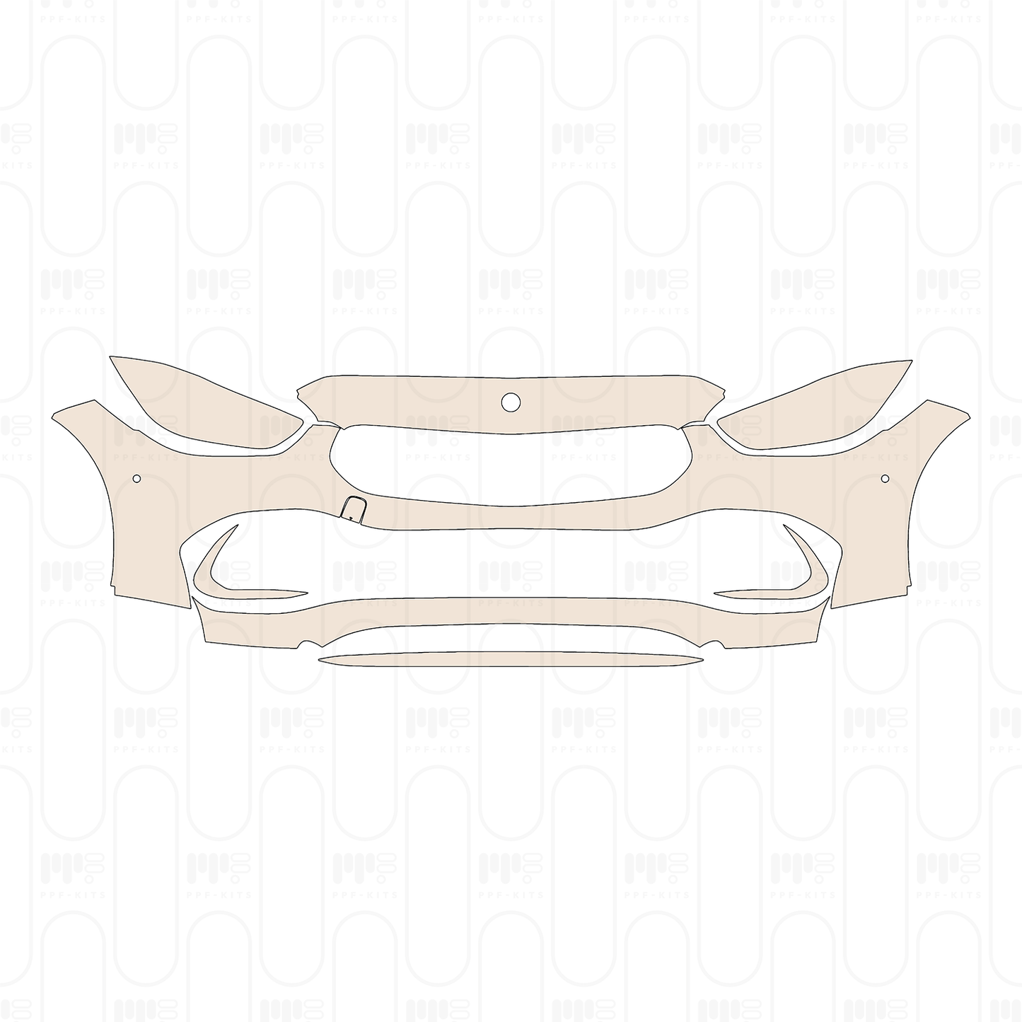 Pre-Cut PPF Mercedes-Benz C Class Sedan Base Standard Wheelbase 2022