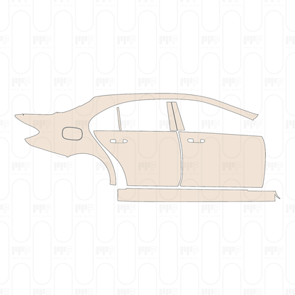 Pre-Cut PPF Mercedes-Benz E Class Sedan AMG-Line Standard Wheelbase 2022