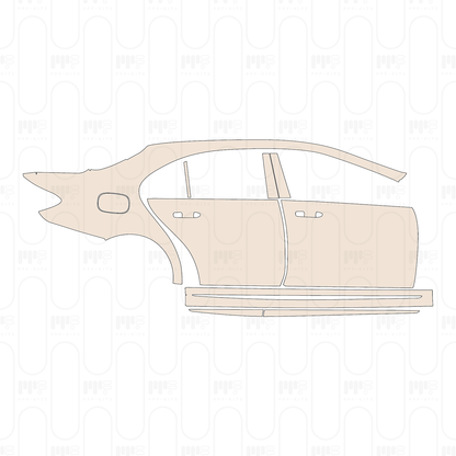 PPF precortado Mercedes-Benz E Class Sedan AMG E53 2022