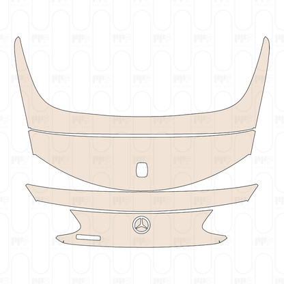 PPF precortado Mercedes-Benz C Class Cabriolet Base 2022