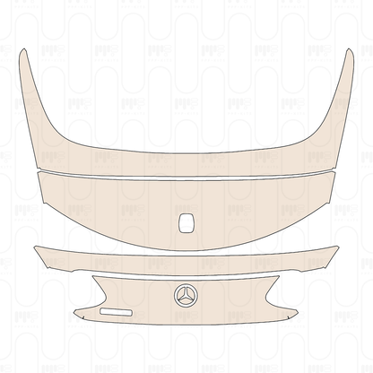 PPF precortado Mercedes-Benz C Class Cabriolet Base 2022