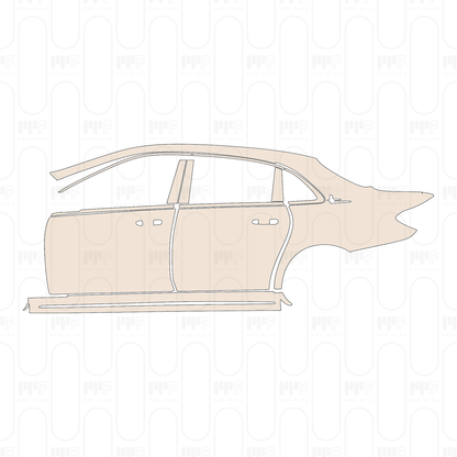 PPF precortado Mercedes-Benz E Class Sedan AMG-Line Extended Wheelbase 2022