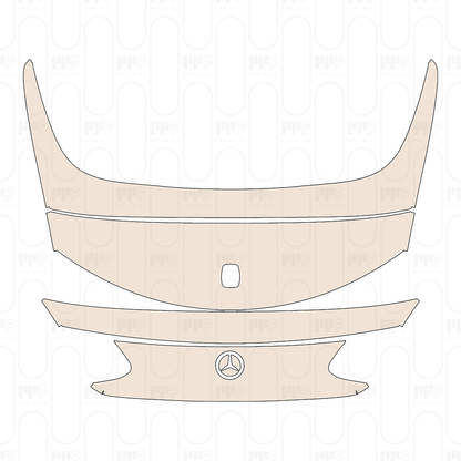Pre-Cut PPF Mercedes-Benz C Class Cabriolet AMG C63 2022