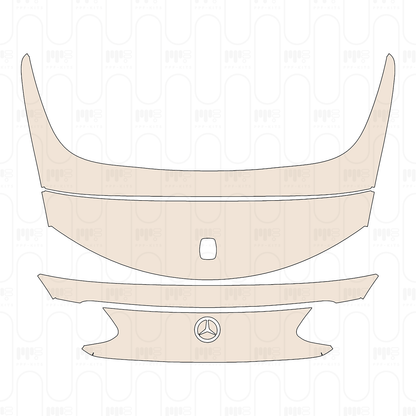 Pre-Cut PPF Mercedes-Benz C Class Cabriolet AMG C63 2022