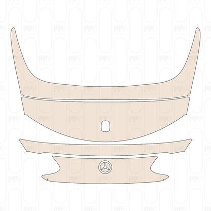 Pre-Cut PPF Mercedes-Benz C Class Cabriolet AMG C43 2022