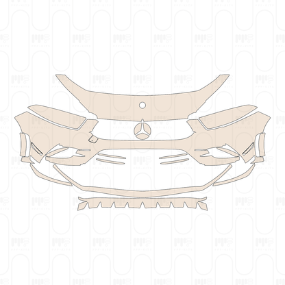 Pre-Cut PPF Mercedes-Benz A Class Sedan AMG A 35 2022