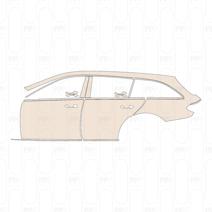 Pre-Cut PPF Mercedes-Benz E Class Estate All-Terrain 2022