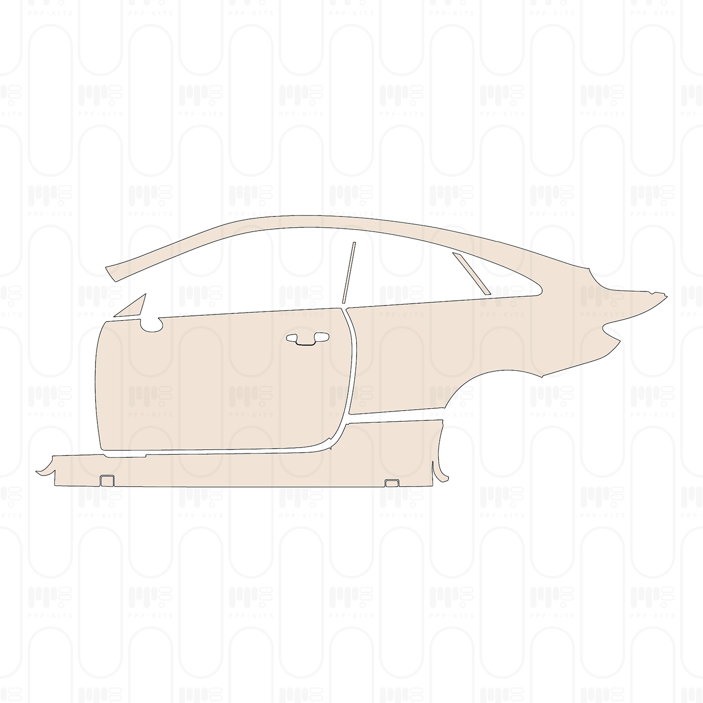 PPF precortado Mercedes-Benz E Class Coupe AMG E53 2022
