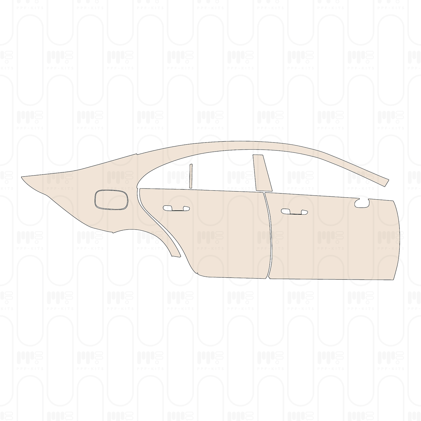 PPF precortado Mercedes-Benz CLS Sedan Base 2022