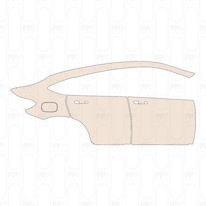 Pre-Cut PPF Mercedes-Benz GLC Coupe Base 2022