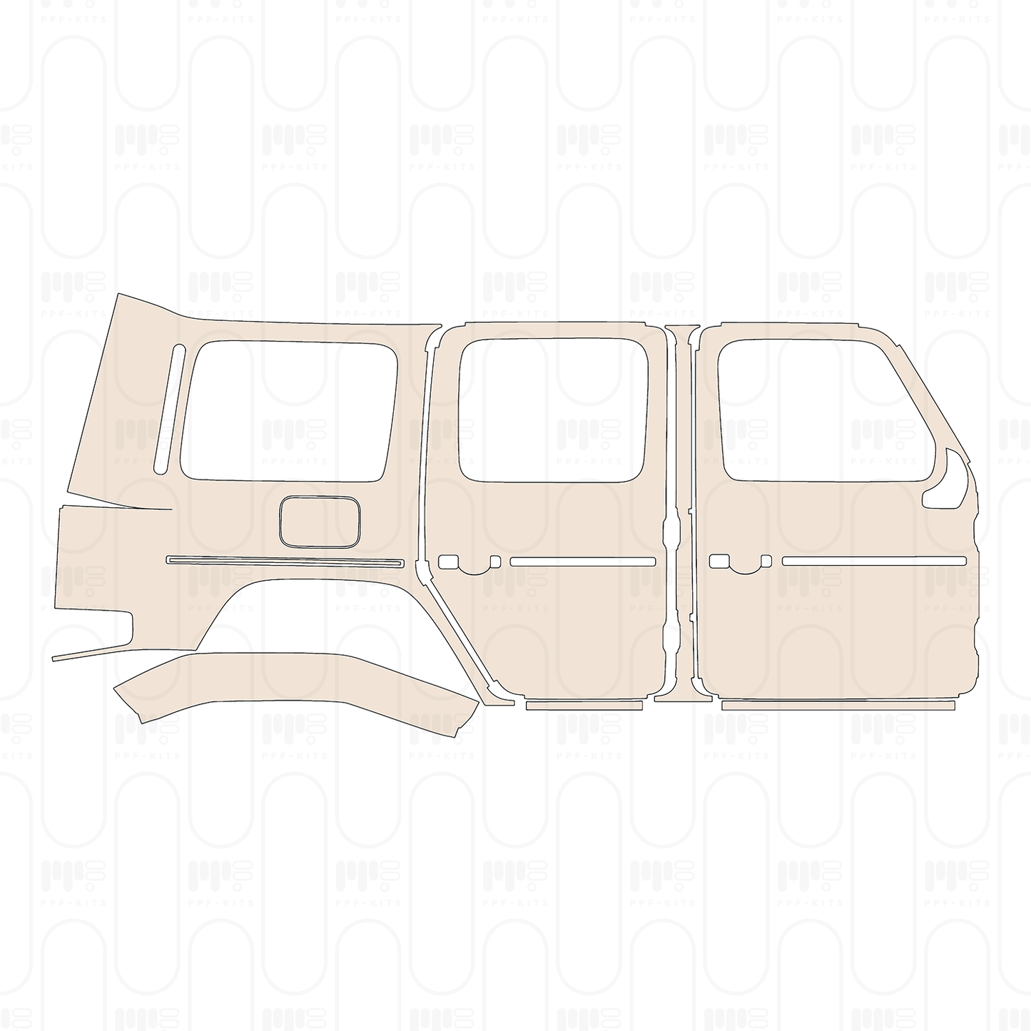 PPF precortado Mercedes-Benz G Class G350 2022