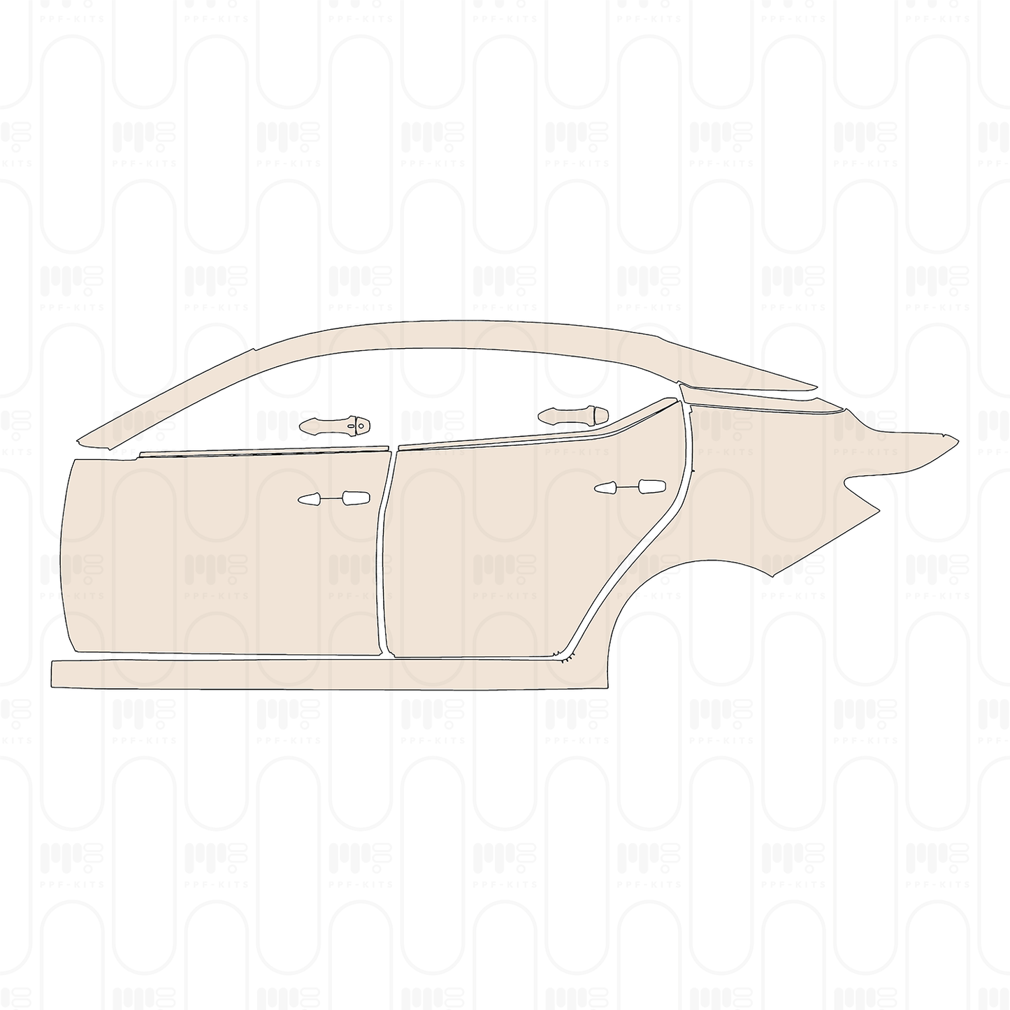 PPF precortado Nissan Sylphy (CN) 2022