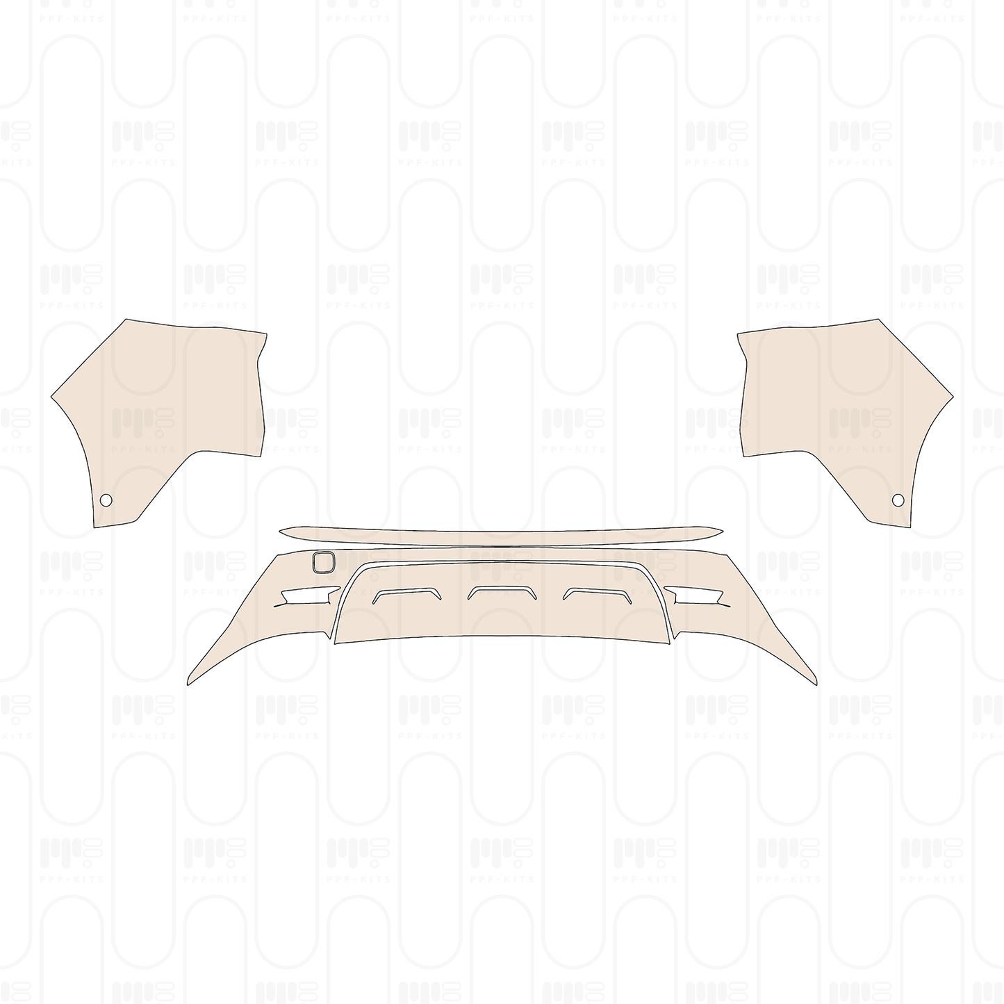 Pre-Cut PPF Nissan Rogue SL 2022