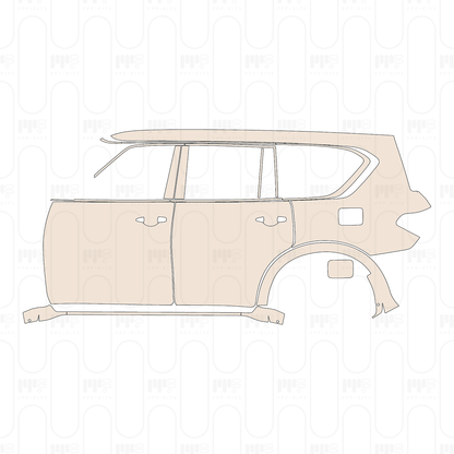 PPF precortado Nissan Armada (US) S 2022