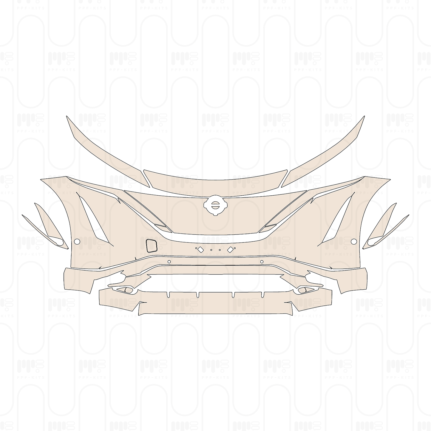 PPF precortado Nissan Ariya (US) Evolve+ 2023