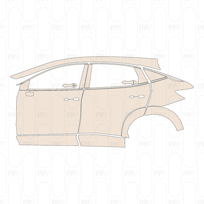 PPF precortado Nissan Ariya (US) Evolve+ 2023