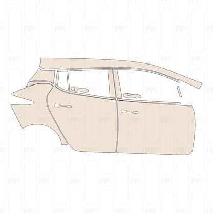 Pre-Cut PPF Nissan Leaf (US) S 2022