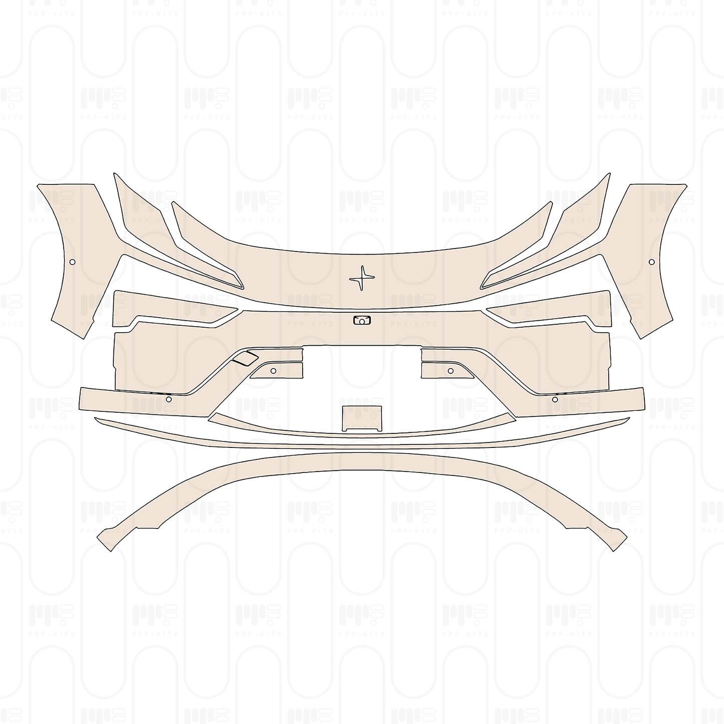 PPF precortado Polestar 4 2023