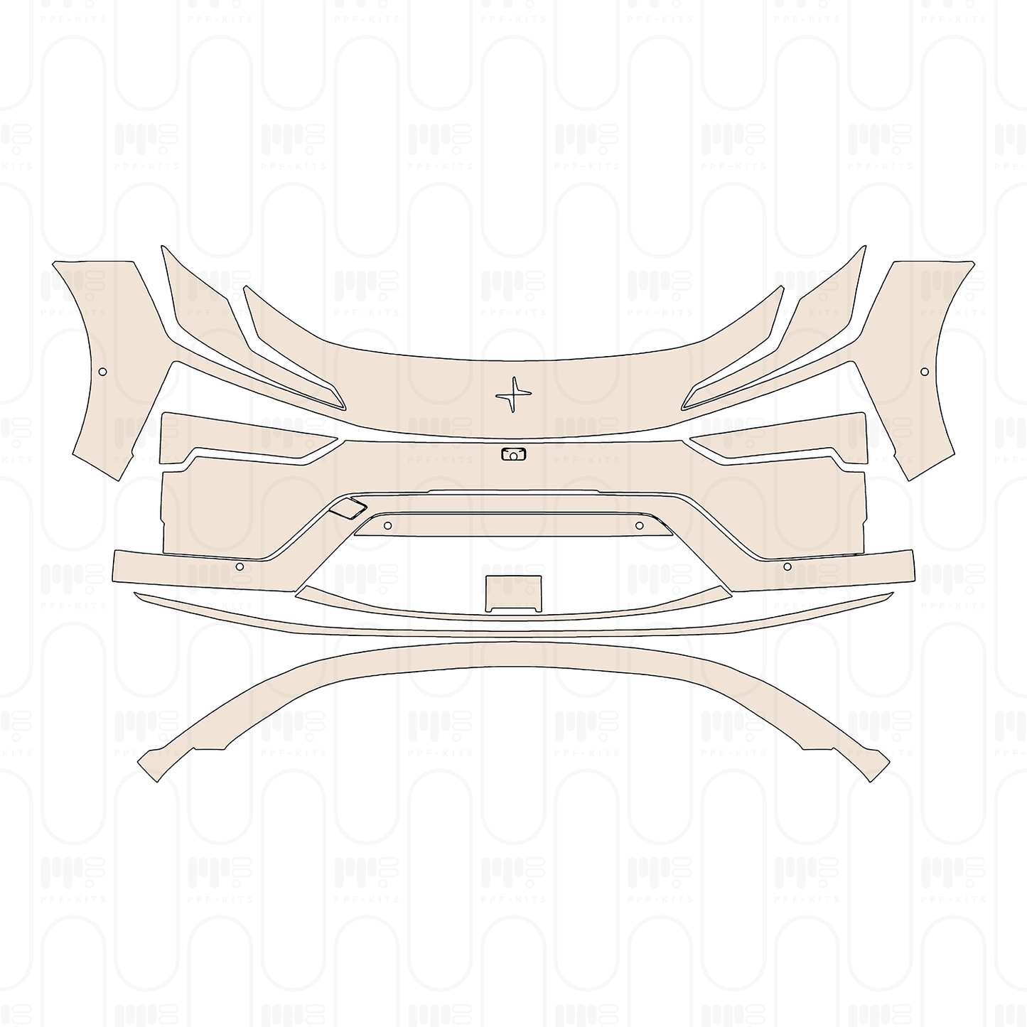 PPF precortado Polestar 4 2023